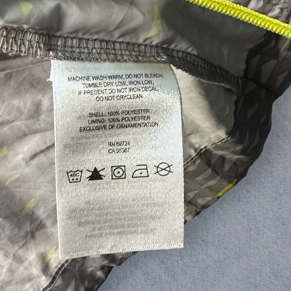 Columbia Women’s Gray Hooded Lightweight Rain Jacket - Size L - Picture 7 of 7